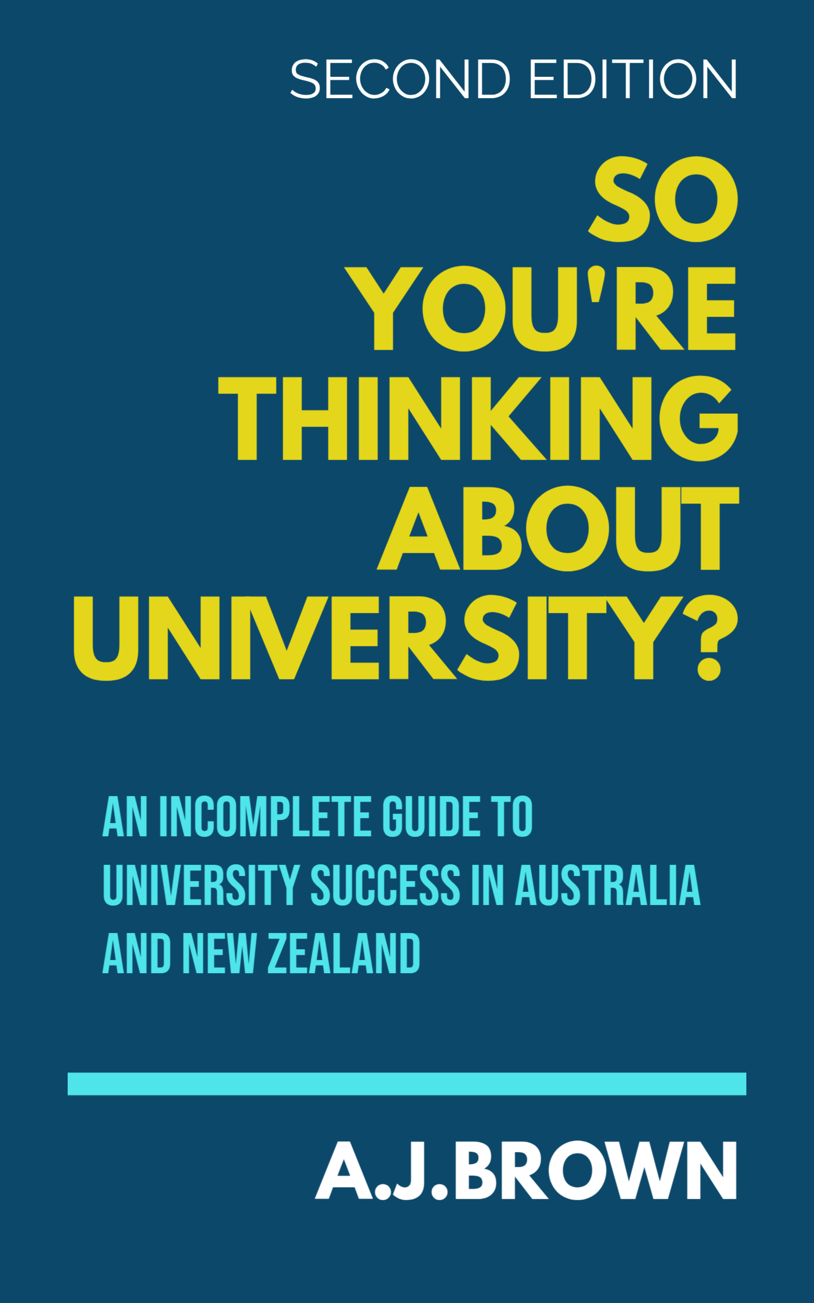 Cover of the book: So You're Thinking About University